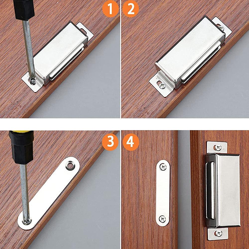 304 Stainless Steel Magnetic Catch Heavy Duty Cupboard