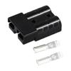 2 Stück Für Anderson Steckverbinder Stecker Mit Staubschutz 50A 600V Batterie Schnellverbindung Stromverbinder Klemme Elektrowerkzeug Zubehör