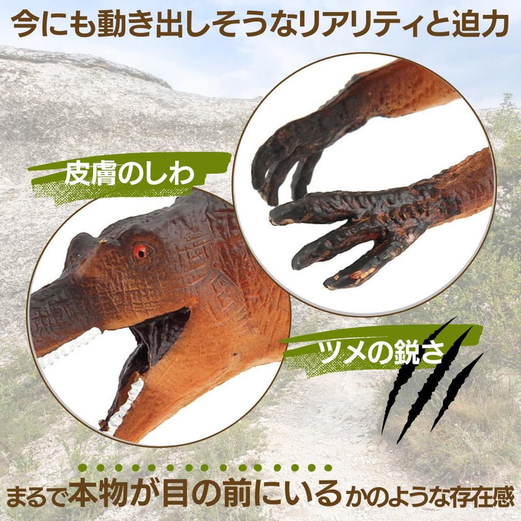 I'm so happy Dinosaur Figure Model, Large, Realistic, Extra-Large PVC, Ages 6 and Up (Spinosaurus B)
