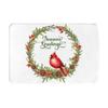 Christmas Cardinal Ride Fantasy Oil Painting Non-slip Doormat Floor Mat Carpet Rug for Kitchen Entrance Home Balcony Footpad Mat