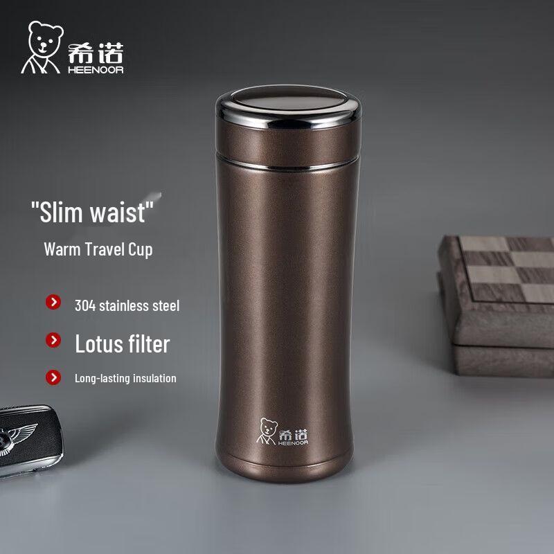 

Heenoor Portable Stainless Steel Vacuum Thermos Bottle
