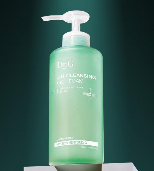 Milde Laag-pH Reinigingsgel Schuim voor Schone & Gebalanceerde Huid