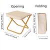 Ultra-light Portable Zipper Campstool Anti-splash Water Camp Chair Outdoor Picnic Bench  Fishing