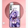 Genshin Impact Raiden Shogun Case For Samsung Galaxy S25 Ultra S25 FE S20 S21 S22 S23 Plus S9 S10 S24 Ultra Cover Funda