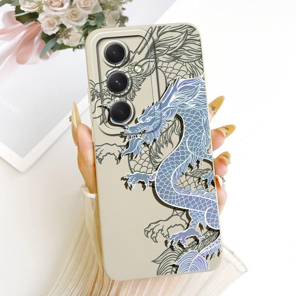 Case For Samsung A55 5G A556V A556B A556E A5560 Casing For Samsung Galaxy A55 5G Cover Silicone Fashion Cartoon Funny Painted