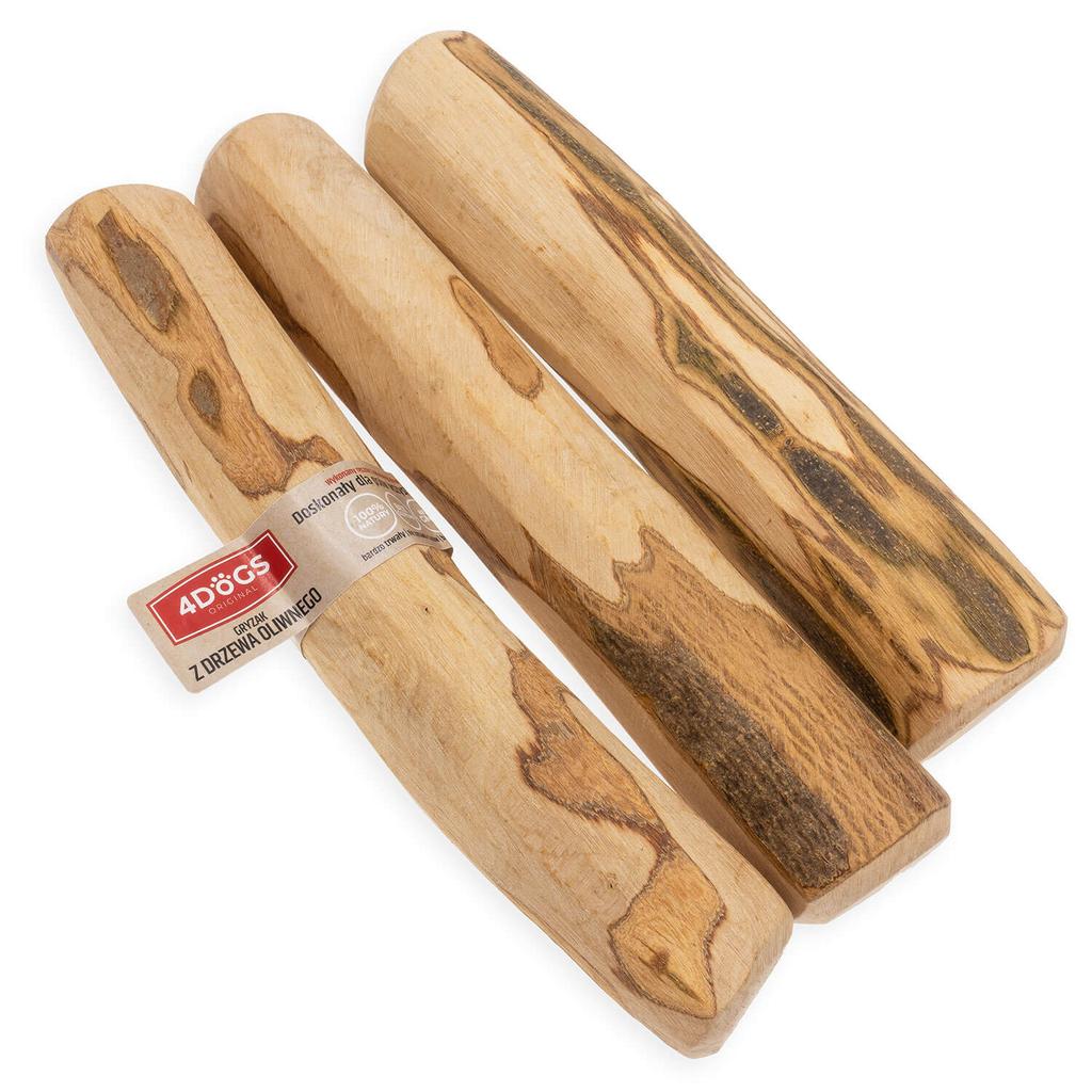 4DOGS Olive Wood Chew Toy Size L