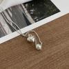 S925 Sterling Silver Heart Pearl Clavicle Necklace, Luxury Minimalist Design, Fashionable Ins Trending Necklace for Women
