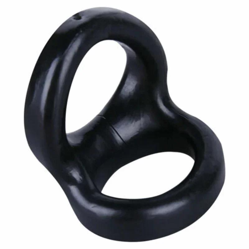 Reusable Penis Ring Soft Stretchable Penis Rings Penis Enlargement Sexy Erection Delayed Ejaculation Cock Ring Sex Toys for Men