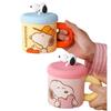 Snoopy Keramikbecher mit Deckel - Ideales Geschenk für Mädchen, das Büro oder das Zuhause