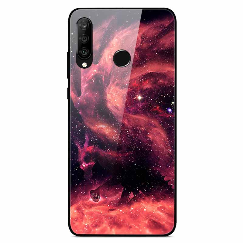 Для чехлов Huawei P30 Lite P30Pro P20pro P20Lite Роскошные закаленные стеклянные жесткие задние чехлы для Huawei P20 Pro P30Pro Fundas Capa P20 Huawei P30 светло-зеленый