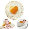 Baby Blankets Quilt 85*85cm Facecloth Baby Bedding Soft and Cozy Creative Shapes Suitable for 0-12M Complimentary Hat
