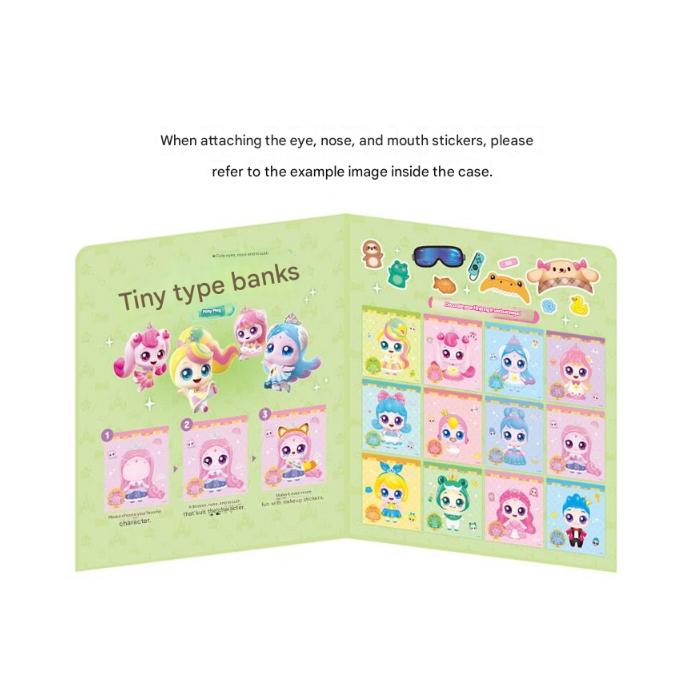 Made In Korea – Princess Catch! Teenieping Dress-Up Sticker Play (Hachuping / Sappunping / Areumping / Pponiping) (5 Options)