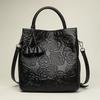 Genuine Leather Women's Handbag, Fashionable Large Bag, Single-shoulder Crossbody Bag