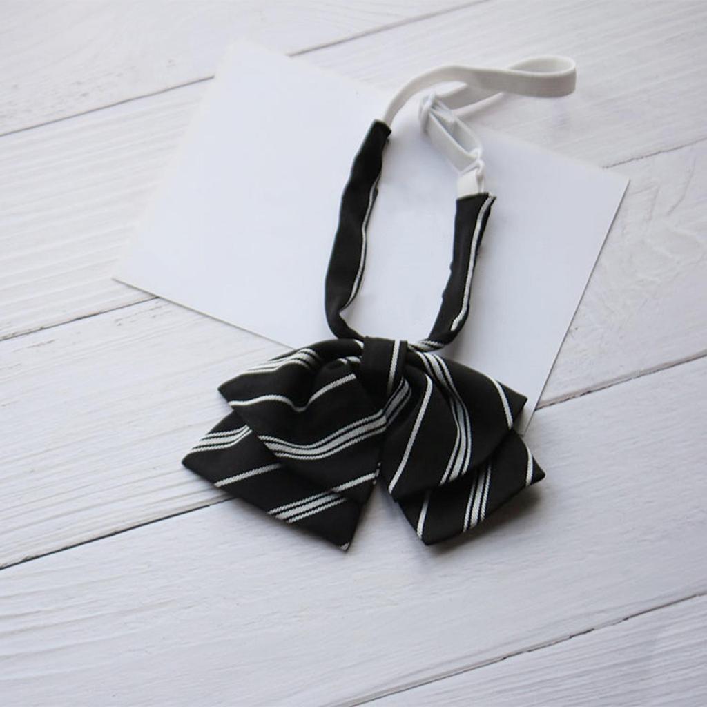 Japanese Stripe Necktie Business Multicolor Necktie Casual Versatiles Ties for Business Meetings