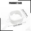 10 Pieces Light Clips for Outdoor Lights H706 White with 20 Screws Multipurpose Extension Easy To