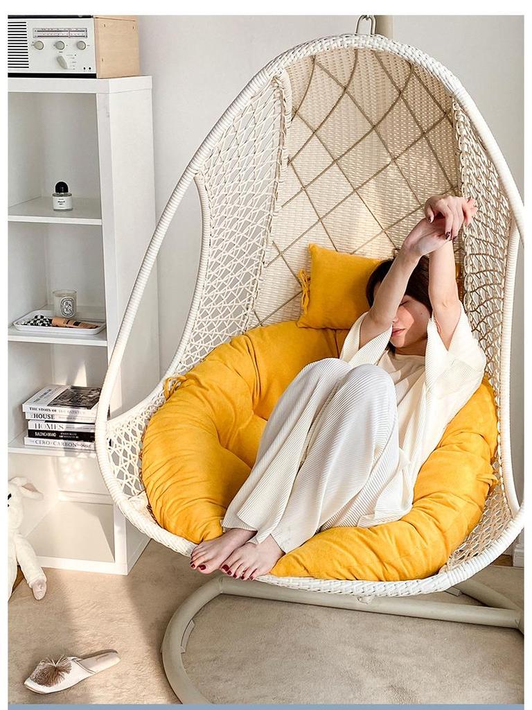 2023 Trendy Swing Hanging Chair Cushion - Bird's Nest Round Pillow for Chairs