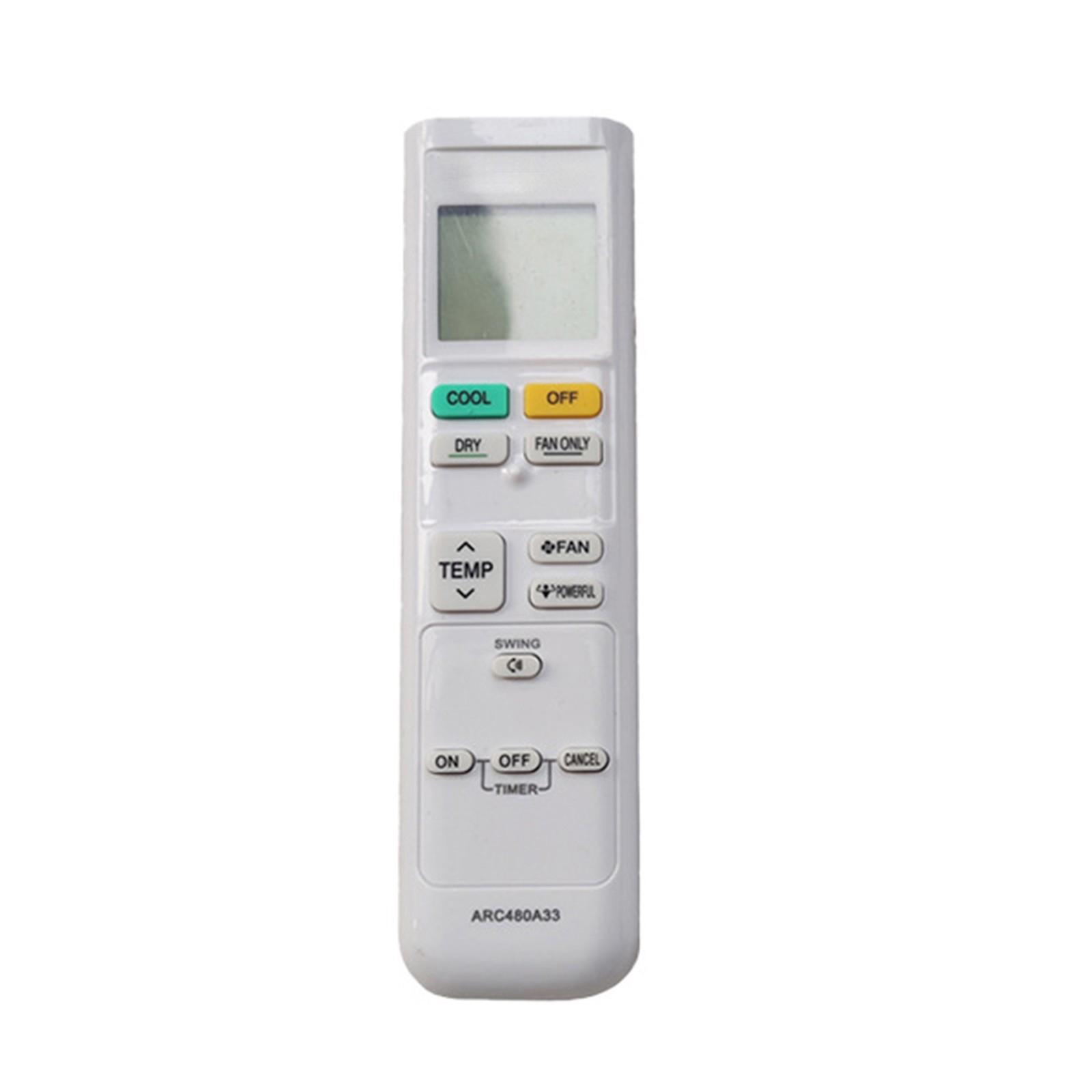 LCD Air Conditioner Remote Control Replace for ARC480A33 Air Conditioner Conditioning Remote Controller Accessories 1