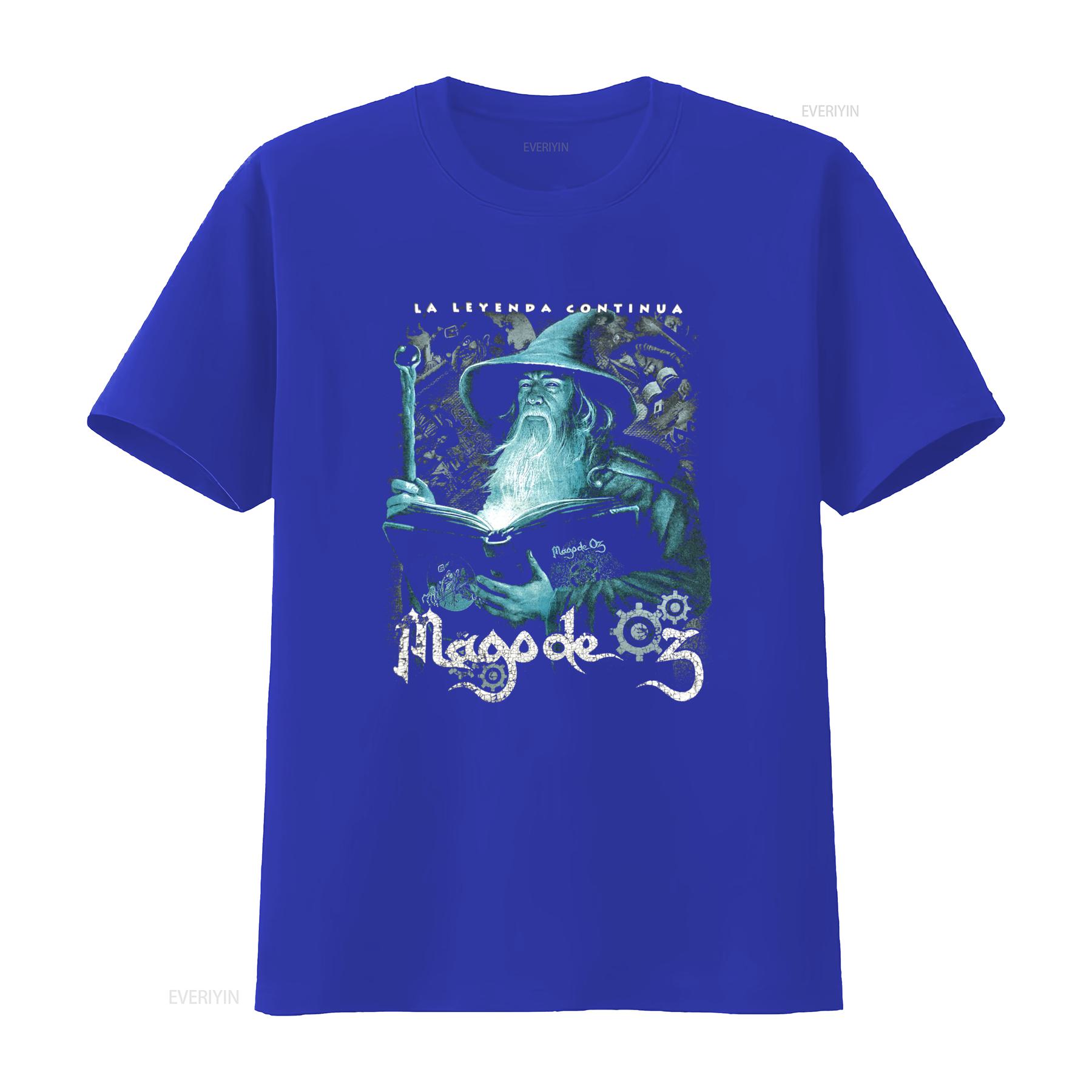 Mago De Oz Metal Band Wizard Tour T shirt New Unique Premium Hot Deals vintage Washed Soft Breathable streetwear S