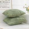 Soft Throw Pillow Covers Knitting Fur Solid Color Sofa Cushion Cover Waist Pillow Case Pillow Case Protector Office Sofa