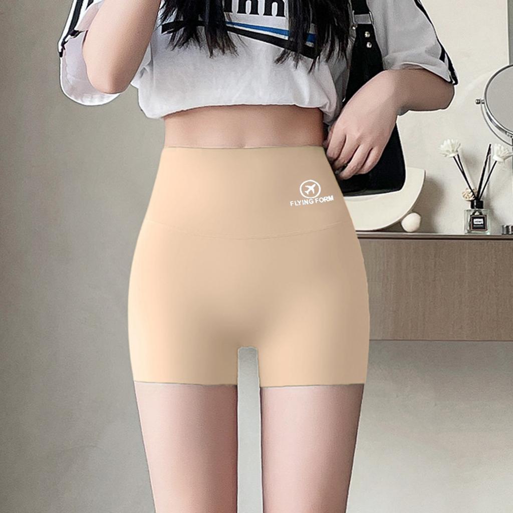 High Waist Seamless Shaping Underwear Stretchy Body Shaping Shorts Breathable Lightweight Soft Fabric Comfortable Fit