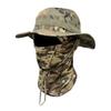 Multipurpose Unisex Sun Hat Boonie Hat Mask With Full Coveraged Against Harsh Weather During Long Excursions