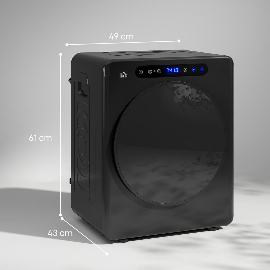 5 Kg Compact 40-60 Degrees C Tumble Dryer - Black