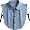 Multi Functional Jeans False Collar Essential Accessory for Wardrobe Updates On Blouses Dresses Sweaters