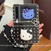 Applicable PuraX Collector's Edition Huawei Folding Screen Cute Cartoon HelloKitty Cat New Bracket Ins Wind Phone Case 