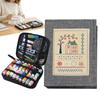 Embroidery Needle Guide With 143 Stitches Sewing Practice Guide Embroidery Stitches Book Hand Sewing Guide For Beginners