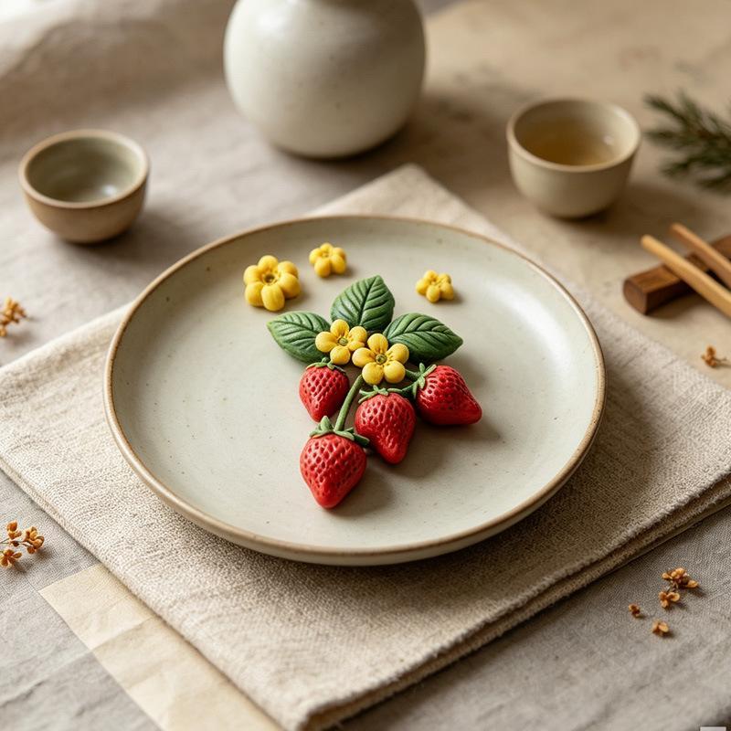 Strawberry Flower Silicone Sugarcraft Mold Resin Tools Cupcake Baking Mould Fondant Cake Decorating Tools