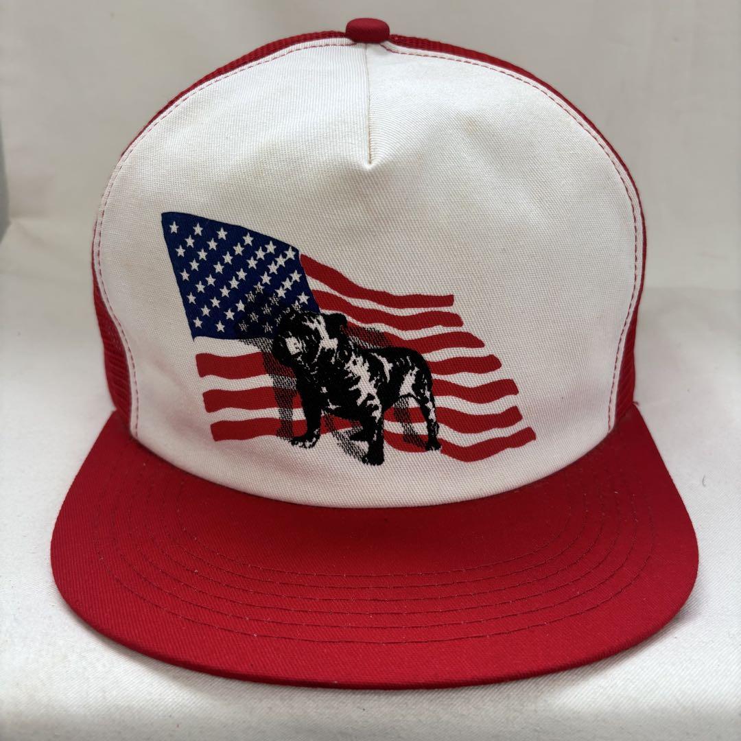 

[USED] MACK TRUCKS Cap, K-PRODUCTS, Mack Trucks, Red and White