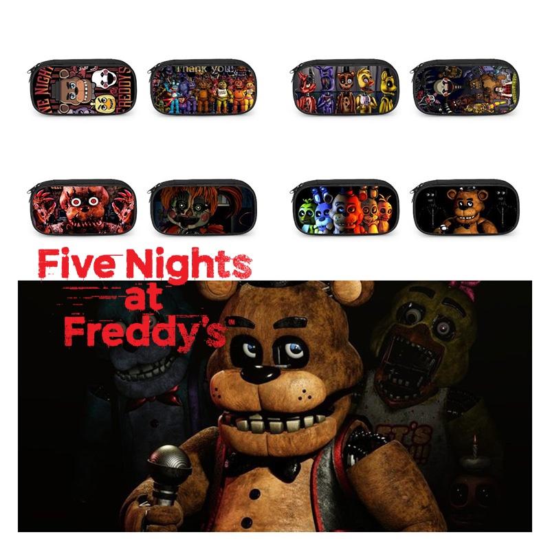 Five Nights At Freddys Pencil Case Kids Stationery Box Pen Storage Bag Boy Gift