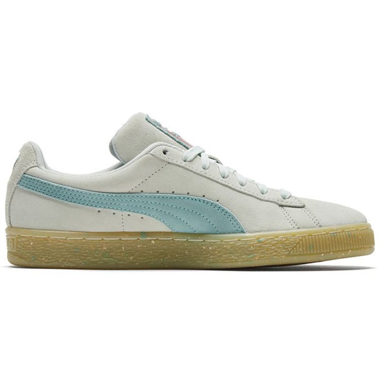 Puma Suede Classic Retro Casual Low-Top Sneakers Women Sneakers Gray Blue 367048-01