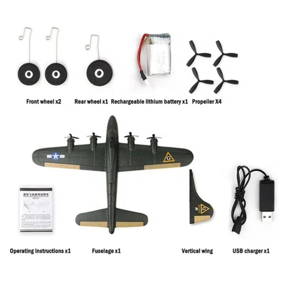 FX817 B17 RC lidmašīna Lidaparāts Tālvadības