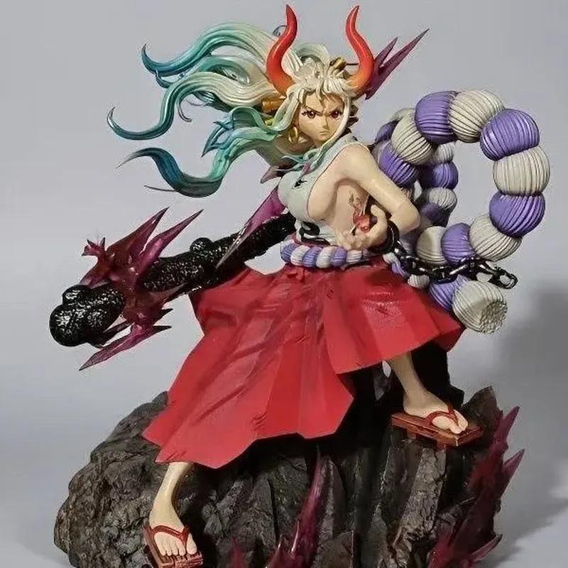 One Piece Yamato Gk Anime Girl Figure Collectible Resin Statue Home Desktop Decoration For Adult Anime Collectors
