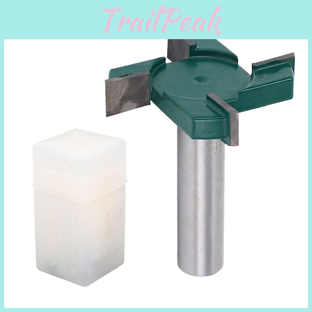 Router Surfacing Spoilboard Bit Cnc 12in Shank 4 Flute 2in Cutting Dia 38in Cutting Height For