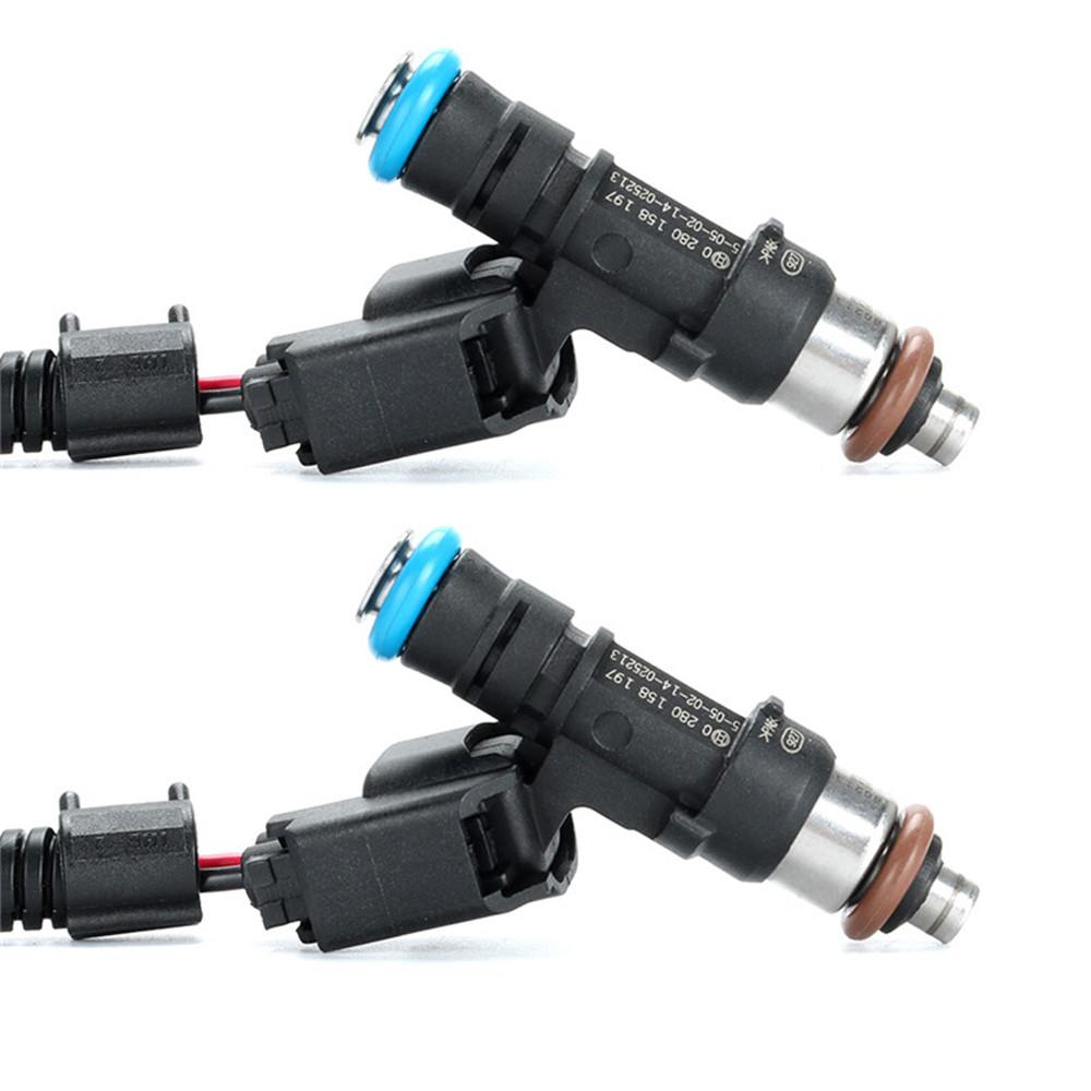 0280158197 Fuel Injectors & Harness For Polaris Ranger 800 Crew 800 XP 800 RZR