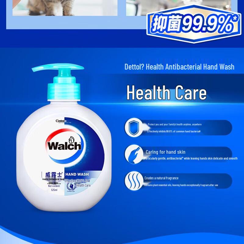 Walch Healthy Antibacterial Hand Wash Twin Pack