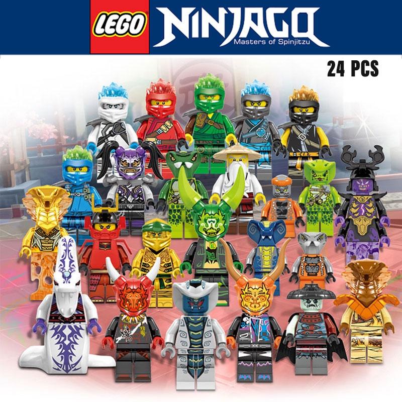 Phantom Ninja 24-teiliges Episches Kampf-Baustein-Set Für Kinder Kunststoffmaterial