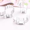 Baking Cracker Cutter Stainless Steel Bread Cutter Kit Nonstick Desserts Making Tool For Muffins Bread Chocolate Dough Soft