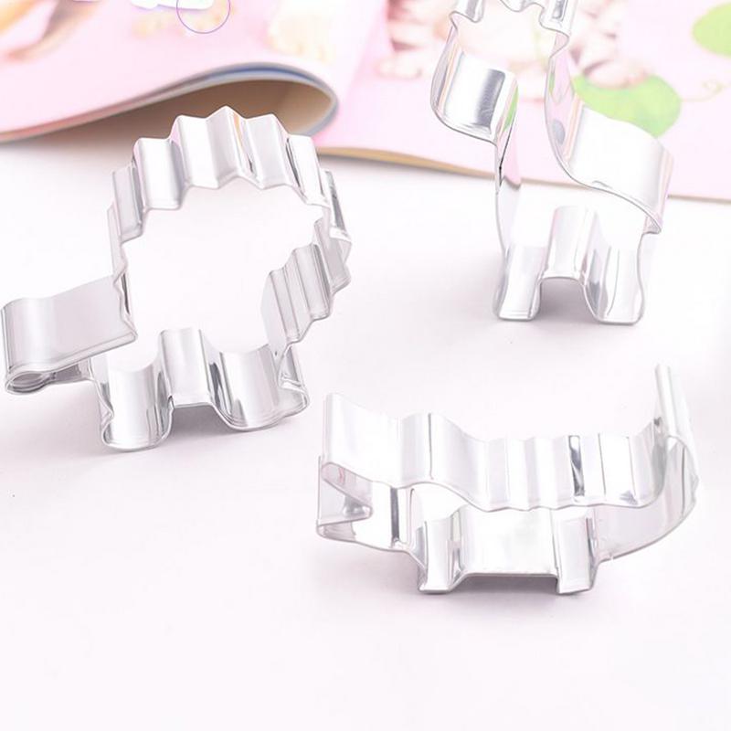 Baking Cracker Cutter Stainless Steel Bread Cutter Kit Nonstick Desserts Making Tool For Muffins Bread Chocolate Dough Soft