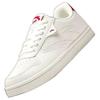 Anta Classic Versatile Non-Slip Wear-Resistant Low-Top Skate Shoes Women Sneaker White Red 122448015R-1