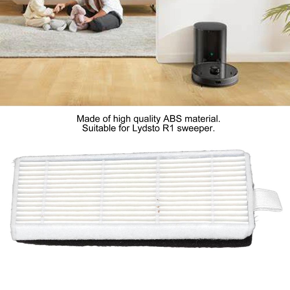 6PCS Pull Tab Vacuum Cleaner Filter Robot Vacuum Filter for Lydsto R1 R1A S1 R1Pro Bedroom Cleaning