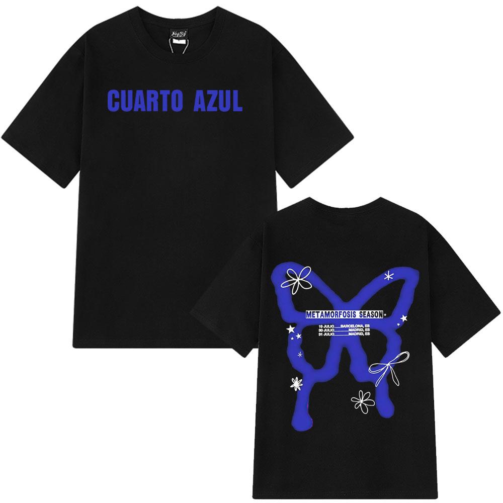 Butterfly Aitana Fashion Pattern TShirt Mens and Womens Crew Neck Short Sleeve Cotton TShirt Clothing Trend Cotton TShirts