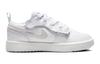 Jordan Air Jordan 1 Abrasion Resistant Low top Kids' Skateboarding Shoes White Children Aged 3 7 Years Old FQ9113-100