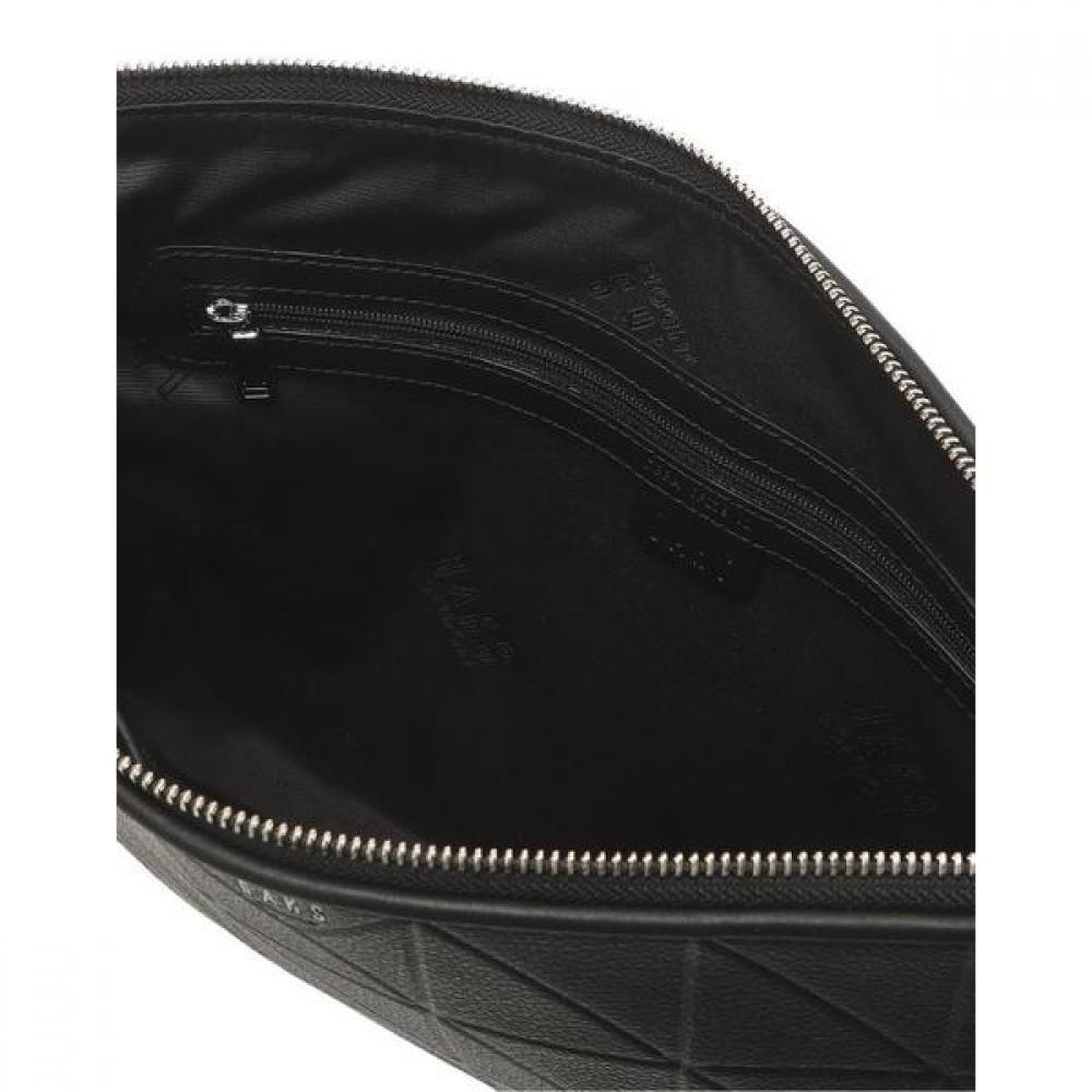 Daks Black Embossed Leather Large Clutch Bag Dbba2e279bk