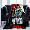 3D Printed METROID Super Warm Microfiber Knight Blanket for Kids Siesta Leisure Coverings Adult Gift Sofa Chair Bed Office