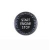 For BMW 1 3 5 7 Series F/G Chassis Crystal Engine Start Stop Button Cover Black