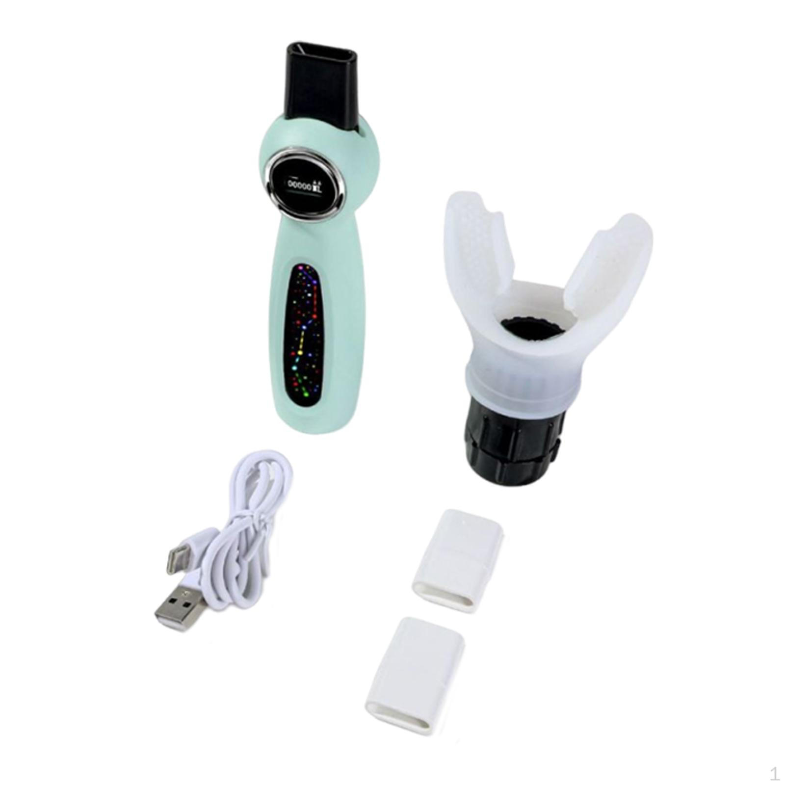 

Портативный тренажер для дыхания Улучшает дыхательную выносливость Легочное устройство зелёный