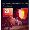 Solar Alarm Light IP65 Waterproof Motion Sensor Alarm Lamp Outdoor Garden Dog Barking Animal Driver Security Lamp For Farm Yard